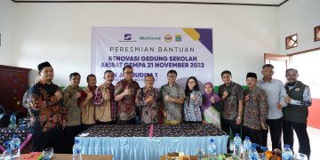 Metland Selesaikan Renovasi Sekolah Korban Gempa Cianjur