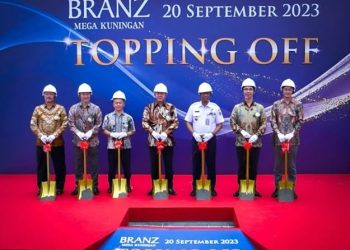 Topping Off Sudah, Branz Mega Kuningan Siap Serah Terima