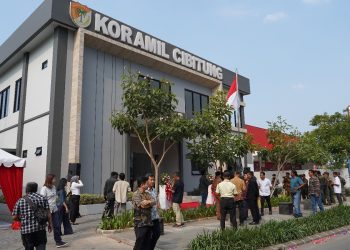 Makin Aman, Metland Resmikan Gedung Koramil 05 Cibitung Kodim 0509 /Kabupaten Bekasi 