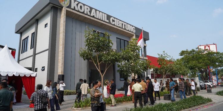 Makin Aman, Metland Resmikan Gedung Koramil 05 Cibitung Kodim 0509 /Kabupaten Bekasi 