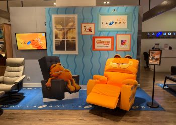 La-Z-Boy Pamer Kursi Ikonik Garfield
