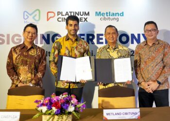 Kolaborasi dengan Metland Cibitung, Group Multivision Plus Bangun Platinum Cineplex