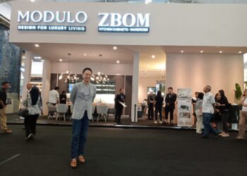 Hadir di IndoBuildTech 2024, Modulo Living Pamer Booth Estetik nan Menarik