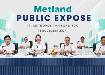Naik Terus. Metland Catat Kenaikan Laba di Kuartal III 2024