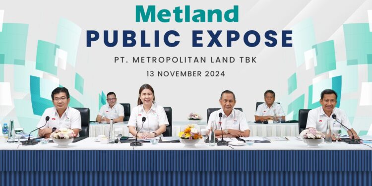 Naik Terus. Metland Catat Kenaikan Laba di Kuartal III 2024