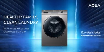 Terus Hadirkan Inovasi Terbaru, AQUA Elektronik Rilis Mesin Cuci Eco-Wash Series FQW-850900QD