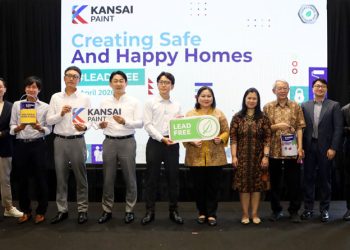 Kampanye Kansai Paint Pasarkan Cat Bebas Timbal