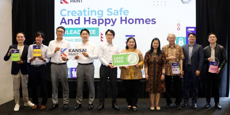 Kampanye Kansai Paint Pasarkan Cat Bebas Timbal