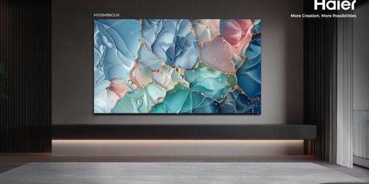 Haier Indonesia Luncurkan TV H100M96GUX dengan Spek Fenomenal